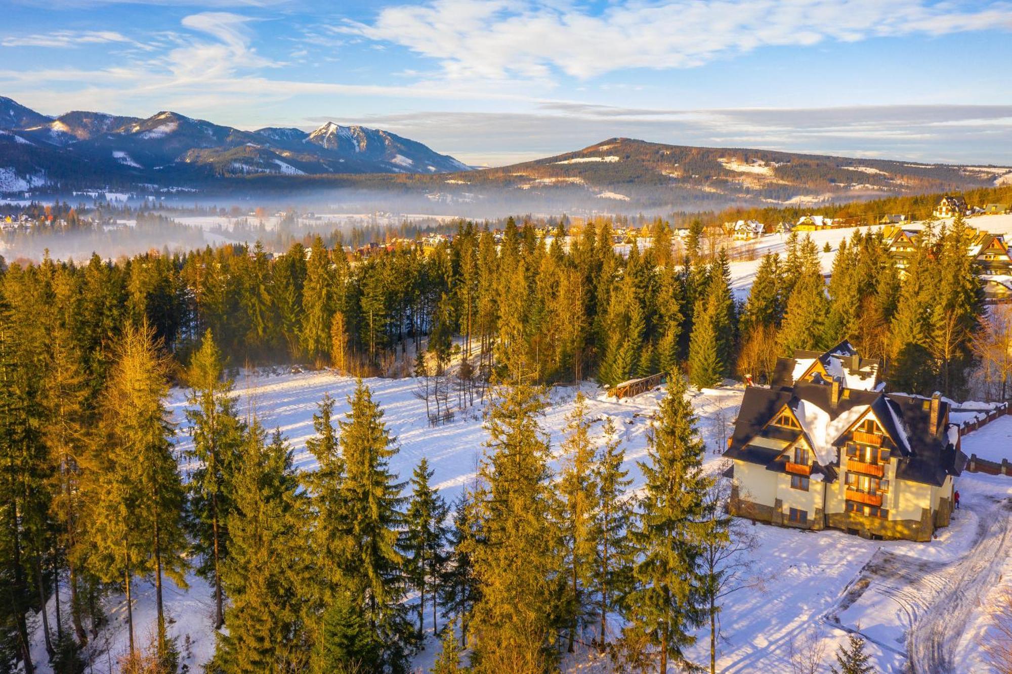 Willa Na Polanie Z Jacuzzi Kościelisko Kültér fotó