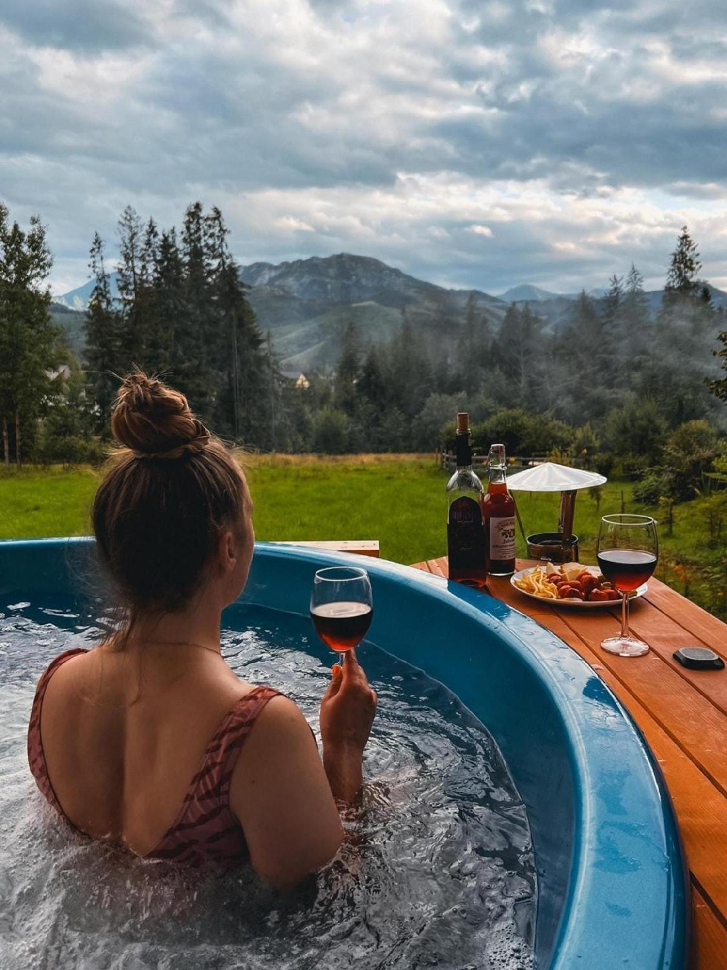 Willa Na Polanie Z Jacuzzi Kościelisko Kültér fotó
